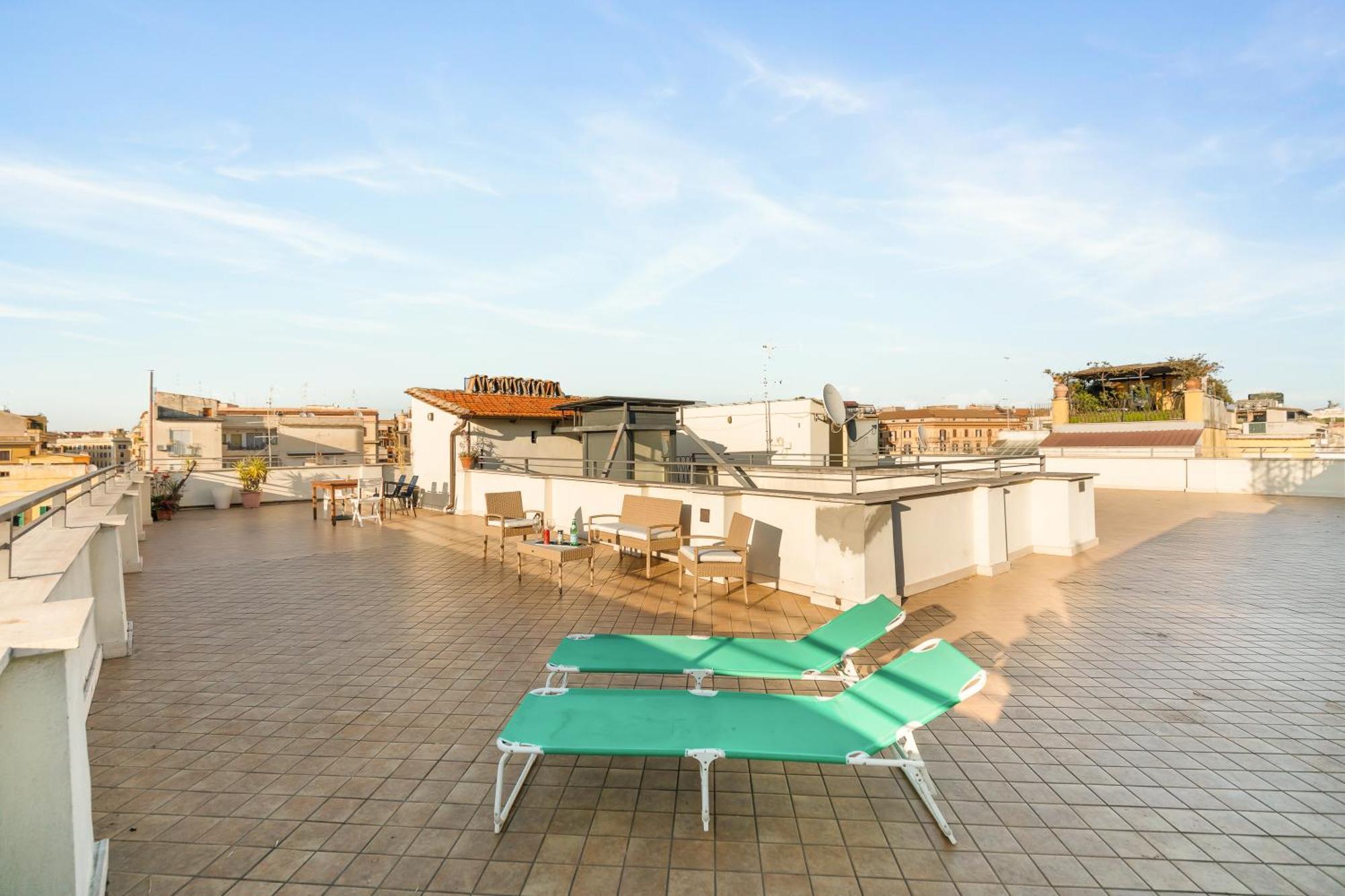Penthouse In Exclusive Borgo Pio District Apartment Rome Luaran gambar